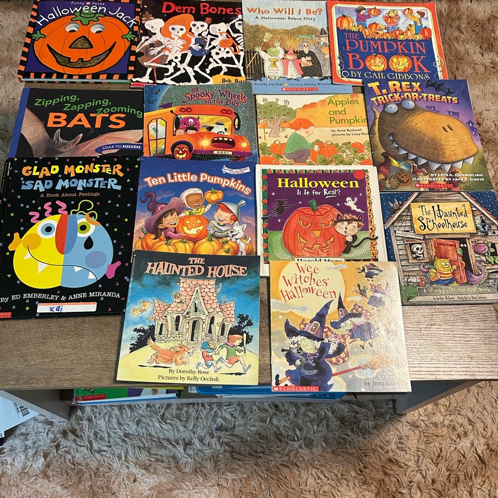 Halloween Kids Book Collection